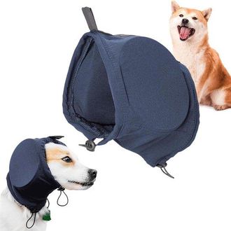 OEM Orejeras Para Perros, Protecci&oacute;n Auditiva Para Perros Orejeras, Orejeras Reductoras De Ruido Para Perros, Azul, Xl, 45,1-54 Cm