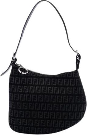 Fendi Pre-owned Shoulder Bags, female, Black, Size: ONE SIZE Pre-owned Oyster Shoulder Bag