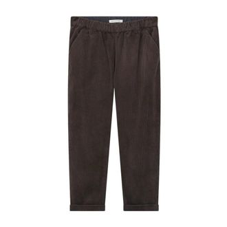 Lareida Broeken, Dames, Bruin, XS, Katoen, Tapered Broeken