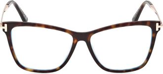 Tom Ford Eyewear Occhiali cat-eye - Marrone
