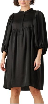 Bruuns Bazaar Kleedjes, Dames, Zwart, XL, Bbsarina Jurk