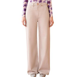 Ulla Johnson Womens The Willow Jean In Dove