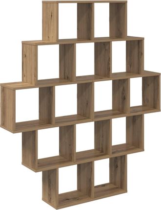 vidaXL Estante De Pared Roble Artisan 120 X 20 X 136 Cm Vidaxl