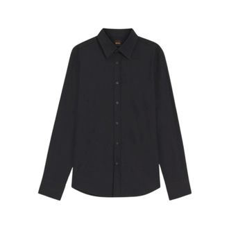 HUGO BOSS Overhemden, Heren, Zwart, XL, Boss - Overhemden > Casual Overhemden