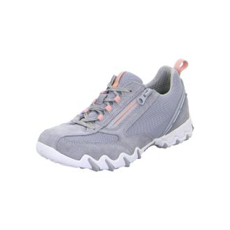 Mephisto Womens Lace-Up Namour Shoes In Alloy