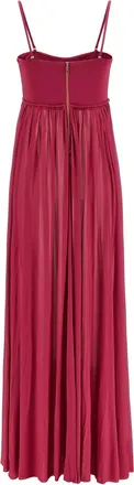 Zimmermann Womens Fuchsia Viscose Long Dress