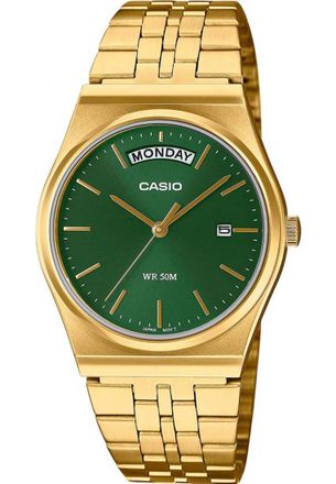 Casio MTP-B146G-3AVEF Mens Collection Watch - Gold - One Size