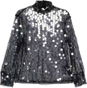 Semicouture Sequined Blouse