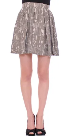 Comeforbreakfast Mini Short A-Line Womens Skirt