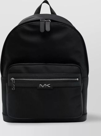 Michael Kors adjustable strap front zip handle backpack