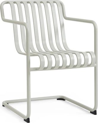 HAY Palissade Cantilever Dining Armlehnenstuhl, sky grey