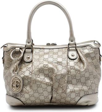 Gucci Pre-owned Gucci ssima Sukey Satchel Ladies MBQJXD6SCFYAQW5P