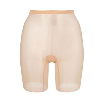 Wolford Sheer Mesh High Waist Underwear - female - Wolford - Shapewear - Beige - 3XS - Underwear
