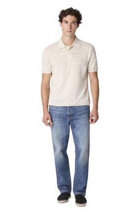 Missoni Flamed Mercerized Cotton Polo Shirt in Blue at Nordstrom, Size 48 It