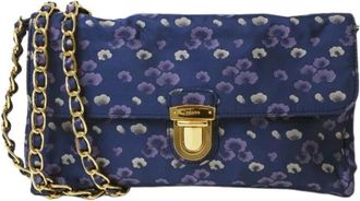 Prada Pre-owned Cross Body Bags, female, Multicolor, Size: ONE SIZE Pre-owned Vintage Shoulder Bag