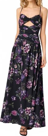 Cami NYC Womens Tashi Mesh Dress In Dark & Stormy