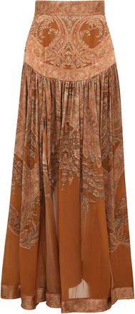 Zimmermann Skirts Brown