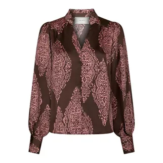 Neo Noir Mujer, Blusas y Camisas, Marr&oacute;n, Talla: 2XL