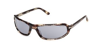 Tom Ford FT1400 ADDISON-02 56A Mens Sunglasses Tortoiseshell Size 64