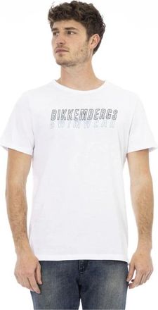 Dirk Bikkembergs Wit Katoenen Heren T-Shirt - Heren - T-shirts - Wit - S - Katoen - Tops