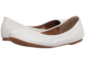 Lucky Brand Emmie Womens Flat Shoes Bright White : 6.5 M, Leather