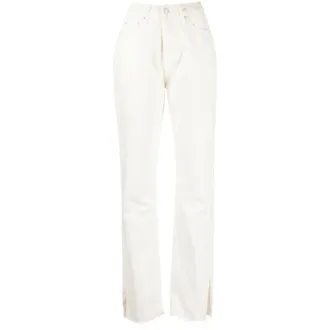 Ksubi Straight Fit Jeans, female, White, W29, White Straight Jeans