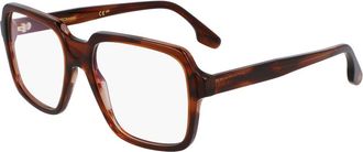 Victoria Beckham Brown Acetate Glasses Womens (Frames)
