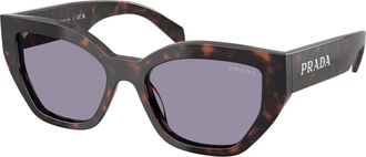 Prada Grey Cat Eye Ladies Sunglasses PR A09S 17N03N 53