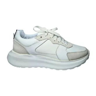 Pollini Heren, Schoenen, Wit, Maat: 39 EU Leer