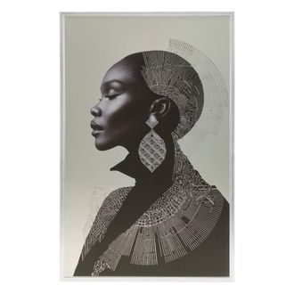 Atmosphera Lienzo Wonda Rectangular De 75 X 116 Cm - Atmosphera Cr&eacute;ateur DInt&eacute;rieur