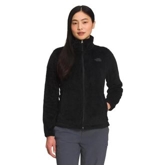 The North Face Osito Jacket Womens Black Fleece Long Sleeve Full Zip JDM2660