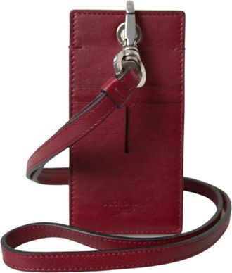 Dolce & Gabbana Pre-owned Canvas wallets - Dames - Vintage Accessoires - Rood - ONE Size - Vintage
