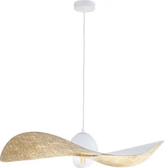 Sigma Kapello L&aacute;mpara Colgante Blanco Y Oro 76 Cm