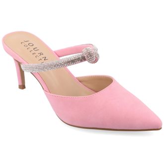 Journee Collection Women & apos;s Lunna Medium and Wide Width Evening Pumps