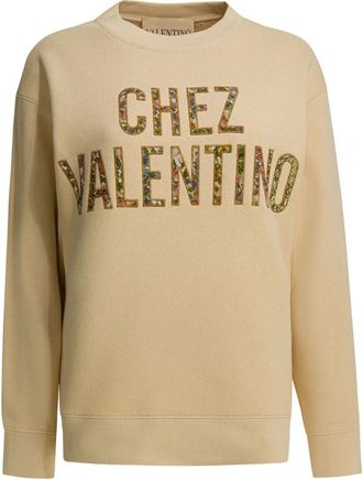Valentino Mujer, Sudaderas, Beige, Talla: M