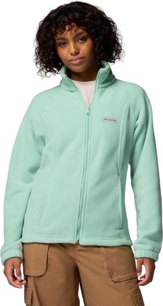 Columbia Womens Benton Springs Full Zip Fleece Jacket, New Mint, Small
