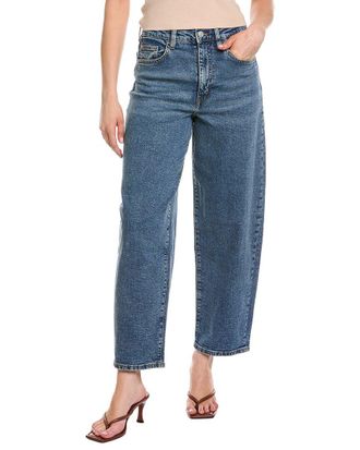 Hudson High-Rise Barrel Leg Tucker Jean