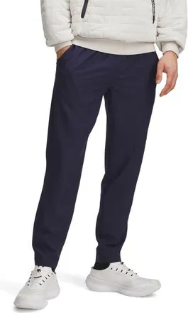 Under Armour Unstoppable Water Repellent Tapered Leg Pants in Midnight Navy at Nordstrom, Size Xx-Large