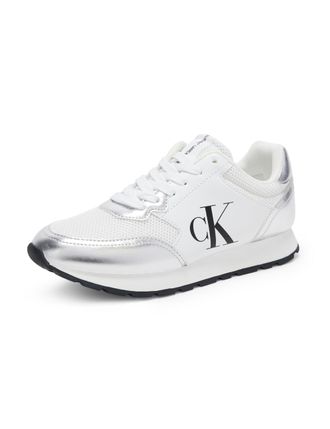 Calvin Klein Womens Camina Sneaker, White, 5.5 UK