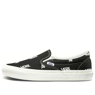 Vans OG Slip-On LX Multi-Logo Black VN0A45JKVQE
