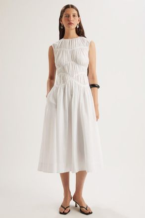 Merlette Villard Dress in White at Nordstrom, Size 14
