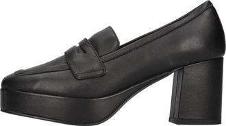 Bibi Lou Leren Loafers - Dames - Pumps - Zwart - 38 EU - Leer - Schoenen