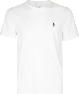 Ralph Lauren Casual Katoenen T-shirt - Heren - T-shirts - Wit - XL - Katoen - Tops