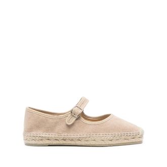 Castaner Schoenen, Dames, Beige, 38 EU, Jute, Padua Flat Espadrilles