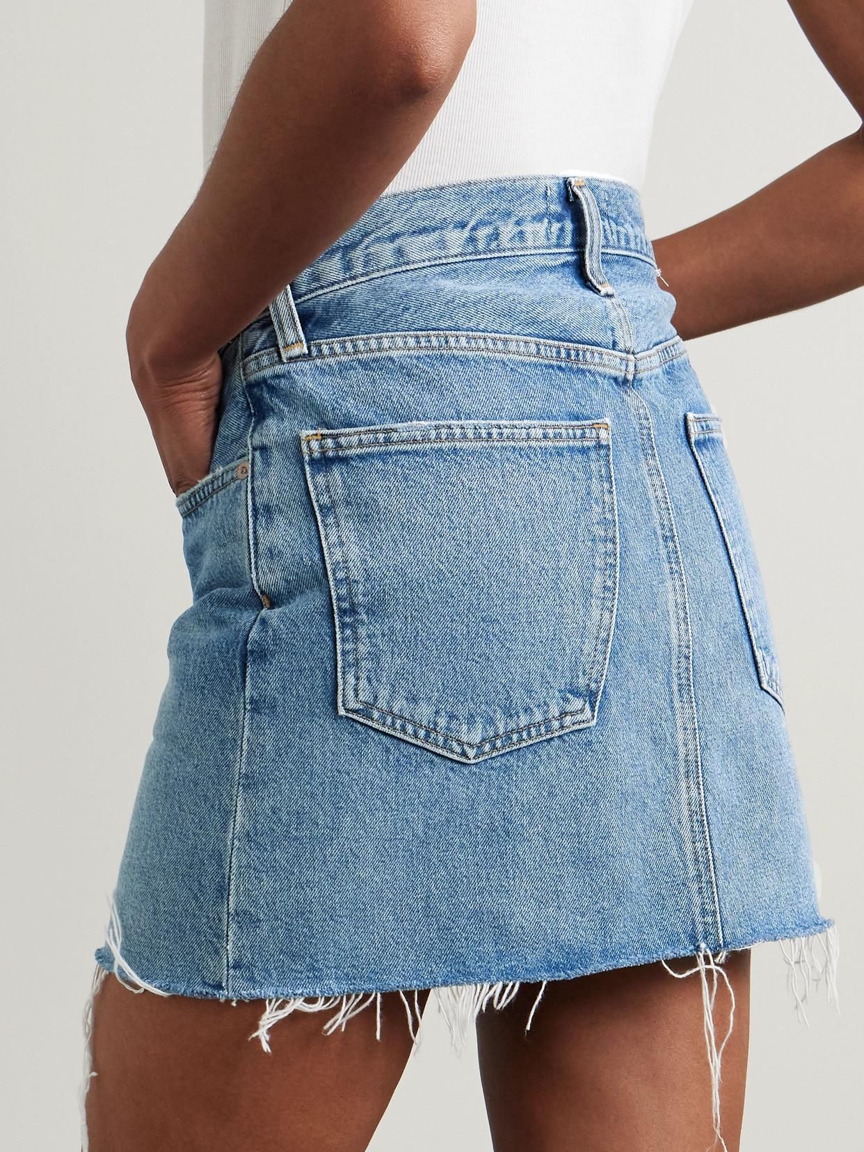 Jupe Jeans Max Mara Weekend Taille 40 - Denim Bleu, Style Plissé, Taille élastiquée | Occasion Très Bon état