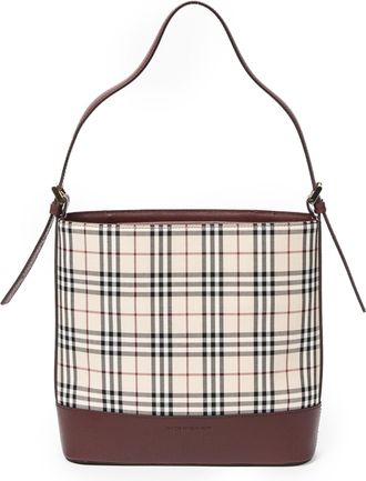 Burberry Top Handle Open Tote Schoudertas