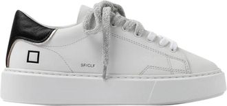 D.A.T.E. Sfera Sneakers - Dames - Sneakers - Wit - 40 EU - Katoen - Schoenen