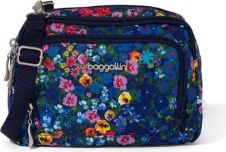 Baggallini Trifecta RFID Wallet Crossbody Bag in Flower Market at Nordstrom