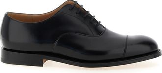 Churchs Black Leather Lace Up Shoes