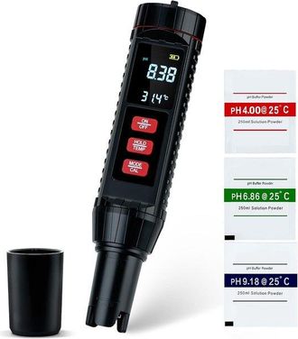 OEM Medidor Profesional De Calidad Del Agua 7 En 1 Para Ph, Tds, Ec, Temperatura Y Salinidad Para Agua Potable, Piscinas Y Acuarios Con Funci&oacute;n Atc